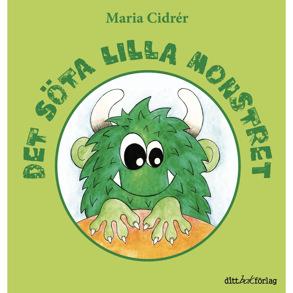 ditt bokförlag Sverige AB Det söta lilla monstret (inbunden)