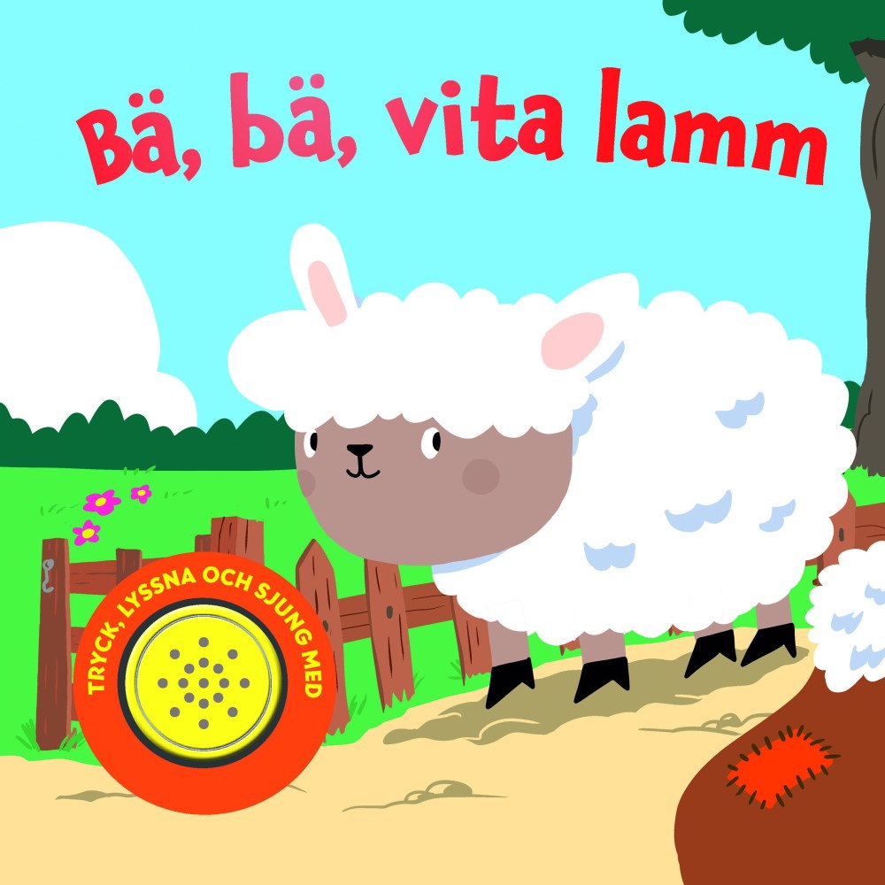 Tukan Förlag Bä, bä, vita lamm (bok, board book)