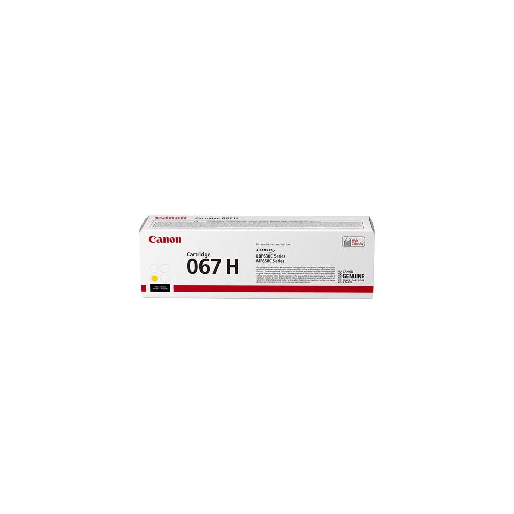 CANON Toner CANON 067H 2,35K gul
