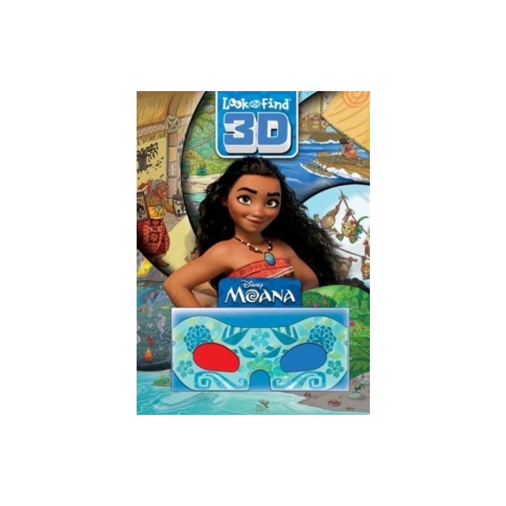 Phoenix International Publications, Incorporated Disney Moana Look And Find 3D (inbunden, eng)