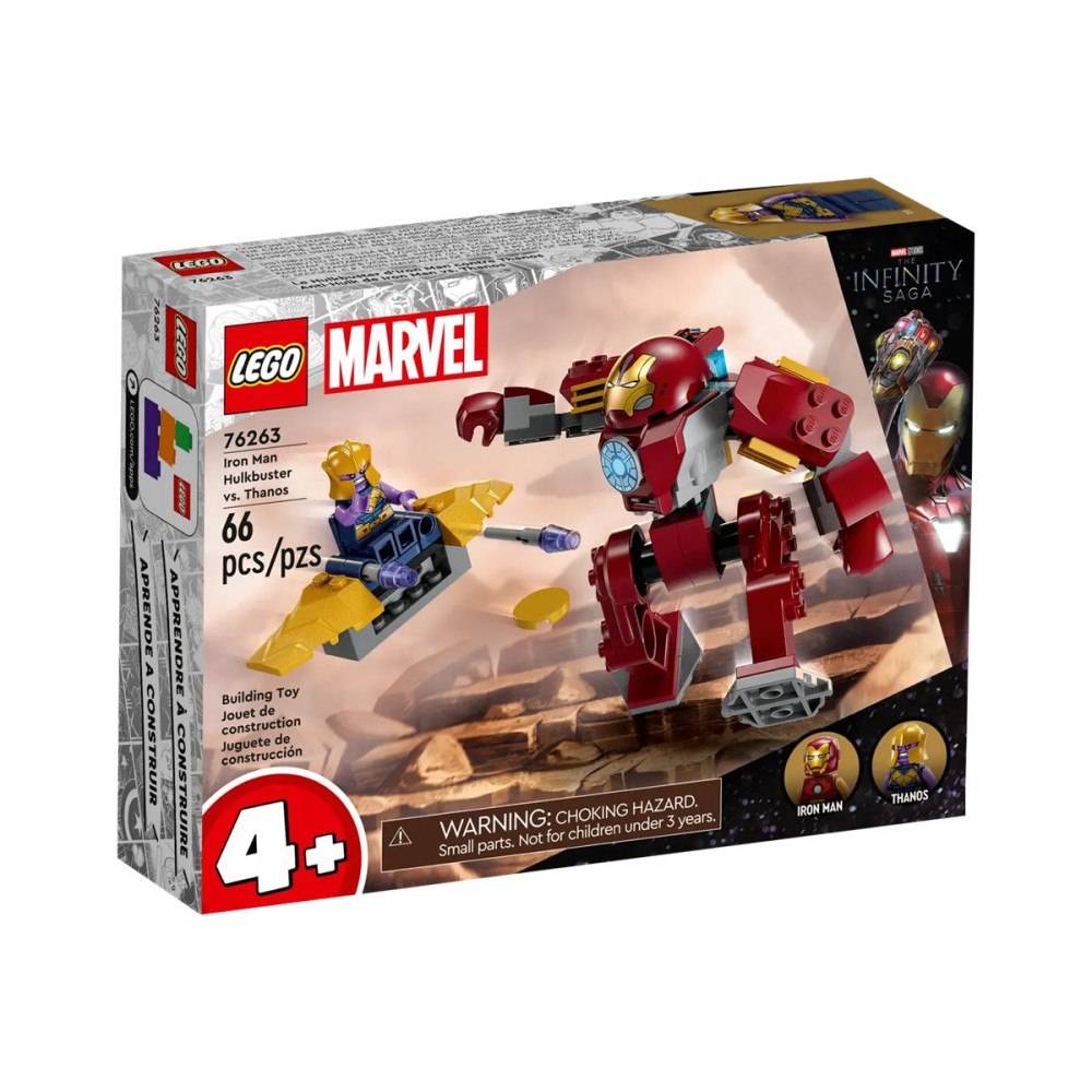 LEGO LEGO Marvel 76263 - Iron Man's Hulkbuster Armor against Thanos - byggsats