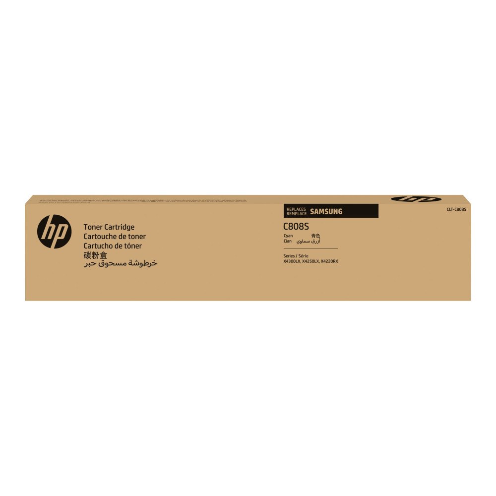 Hewlett-Packard HP CLT-C808S - cyan - original - tonerkassett (SS560A)