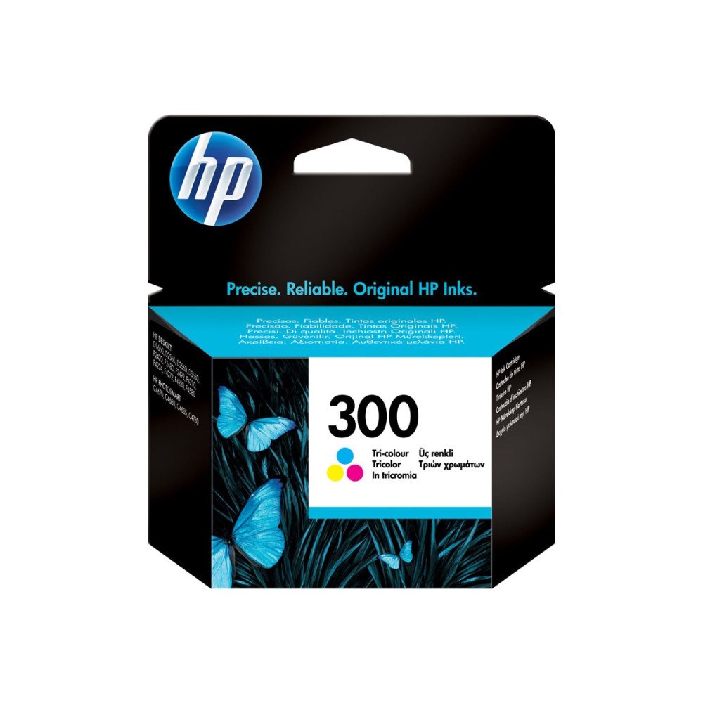 Hewlett-Packard HP 300 - färg (cyan, magenta, gul) - original - bläckpatron