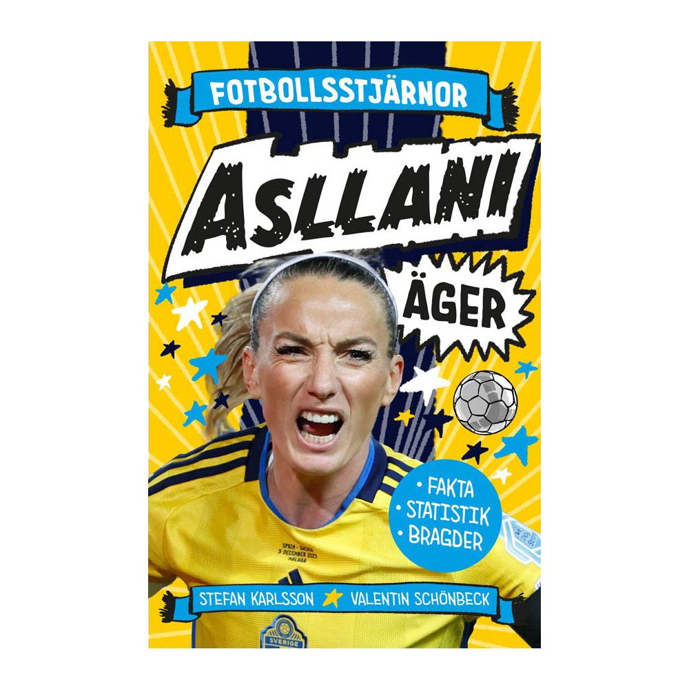 Tukan Förlag Fotbollsstjärnor : Asllani äger