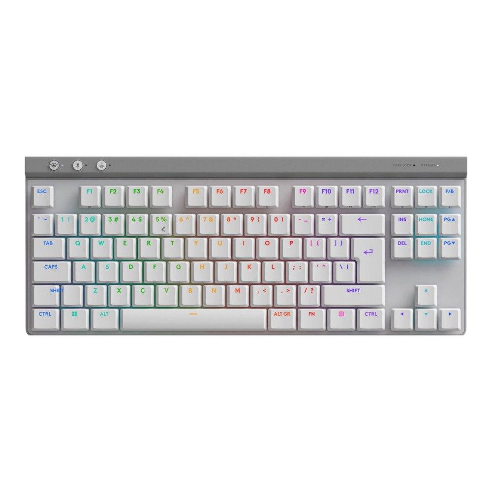 Logitech Logitech G G515 - tangentbord - LIGHTSPEED TKL - QWERTY - USA, internationellt - vit Inmatningsenhet