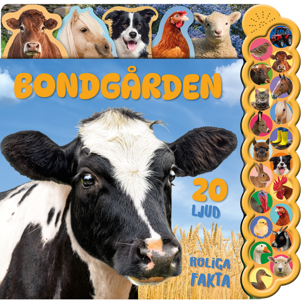 Tukan Förlag Bondgården (bok, board book)