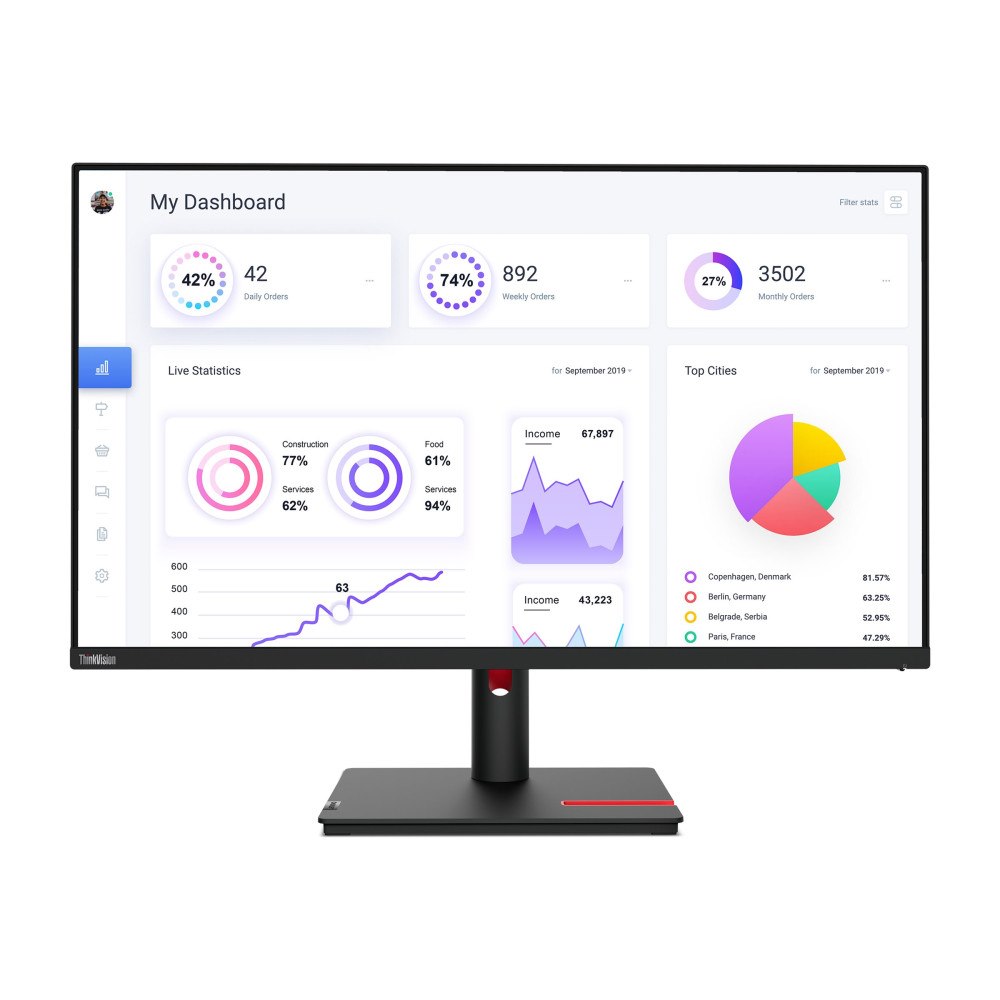 Lenovo Lenovo ThinkVision T32p-30 - LED-skärm - 4K - 31.5"