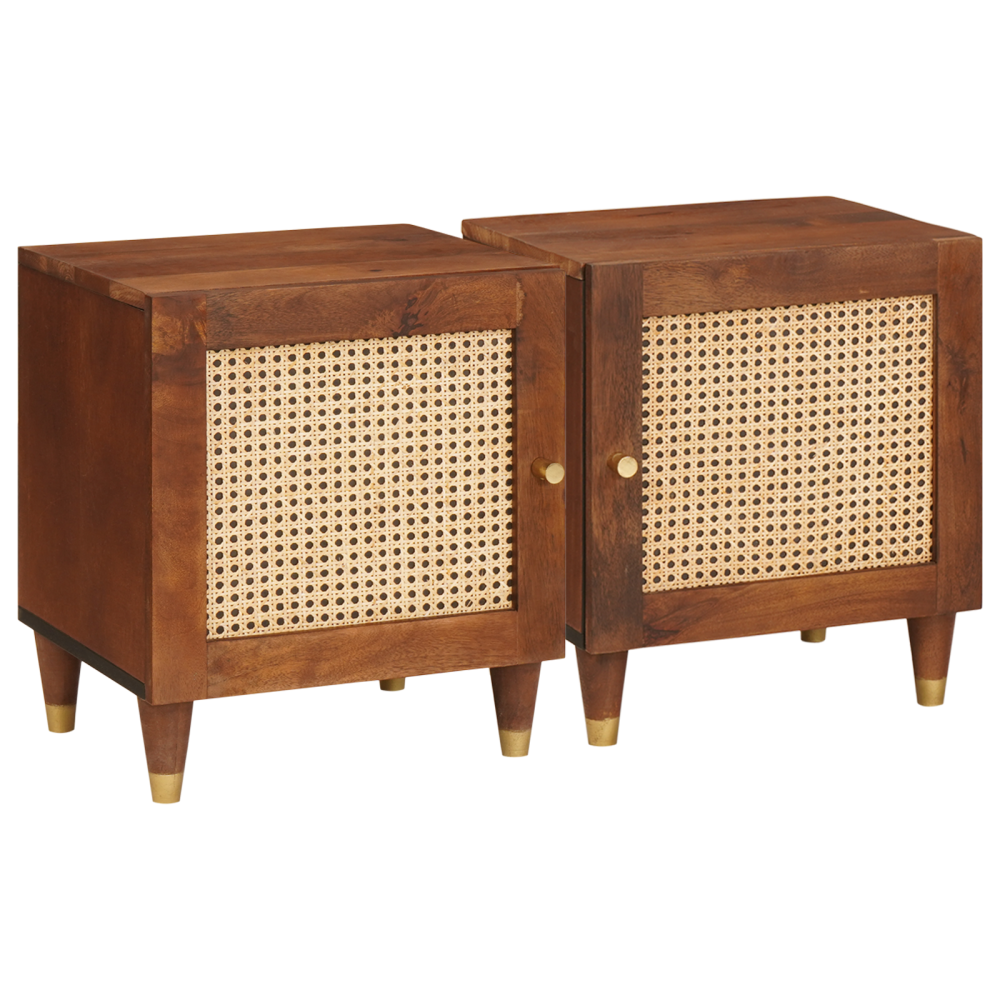 vidaXL Sängbord 2 pcs 40 x 33.5 x 46 cm