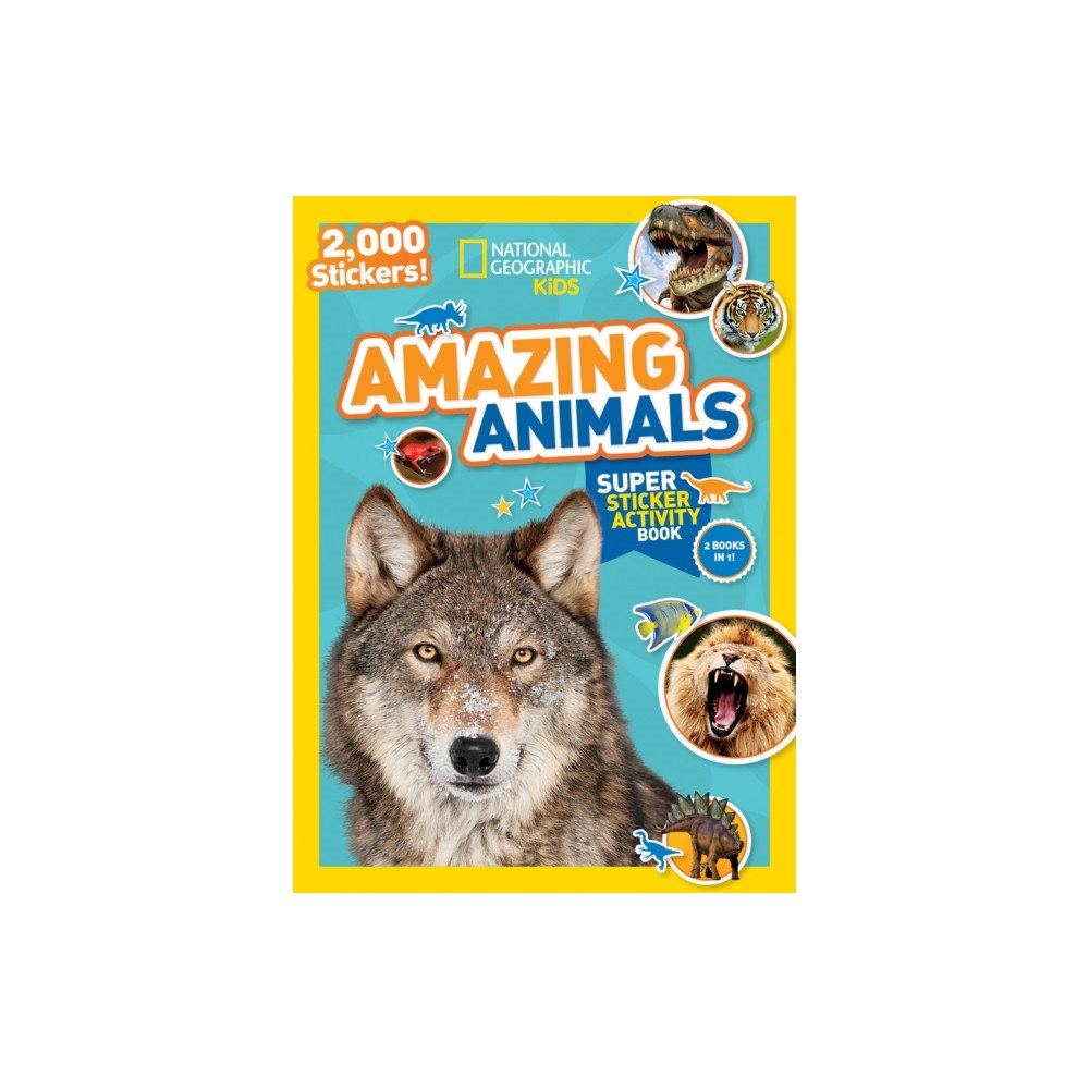 National Geographic Kids National Geographic Kids Amazing Animals Super Sticker Activity Book-Special Sales Edition (häftad, eng)