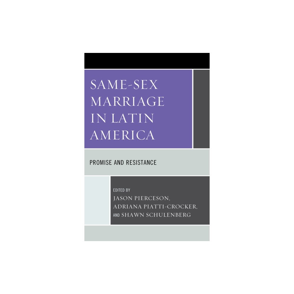 Lexington books Same-Sex Marriage in Latin America (häftad, eng)