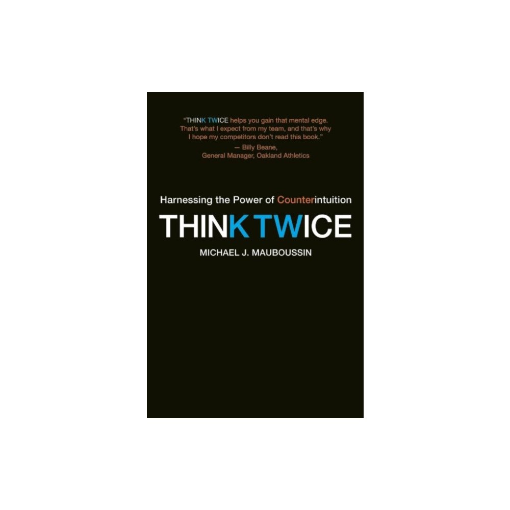 Harvard Business Review Press Think Twice (häftad, eng)