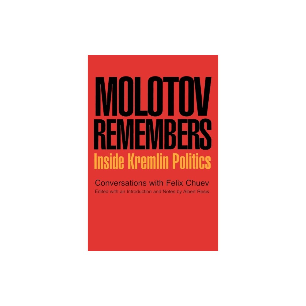 Ivan R Dee, Inc Molotov Remembers (häftad, eng)