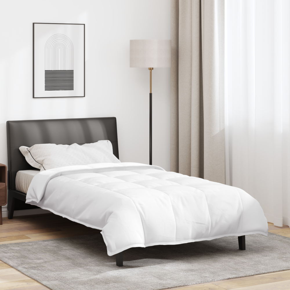 vidaXL Täcken & Duntäcken Vit 140 x 220 cm Dun