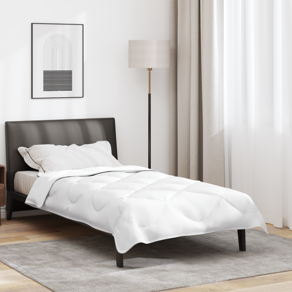 vidaXL Quilts & Duvets Vit 140 x 220 cm Mikrofiber