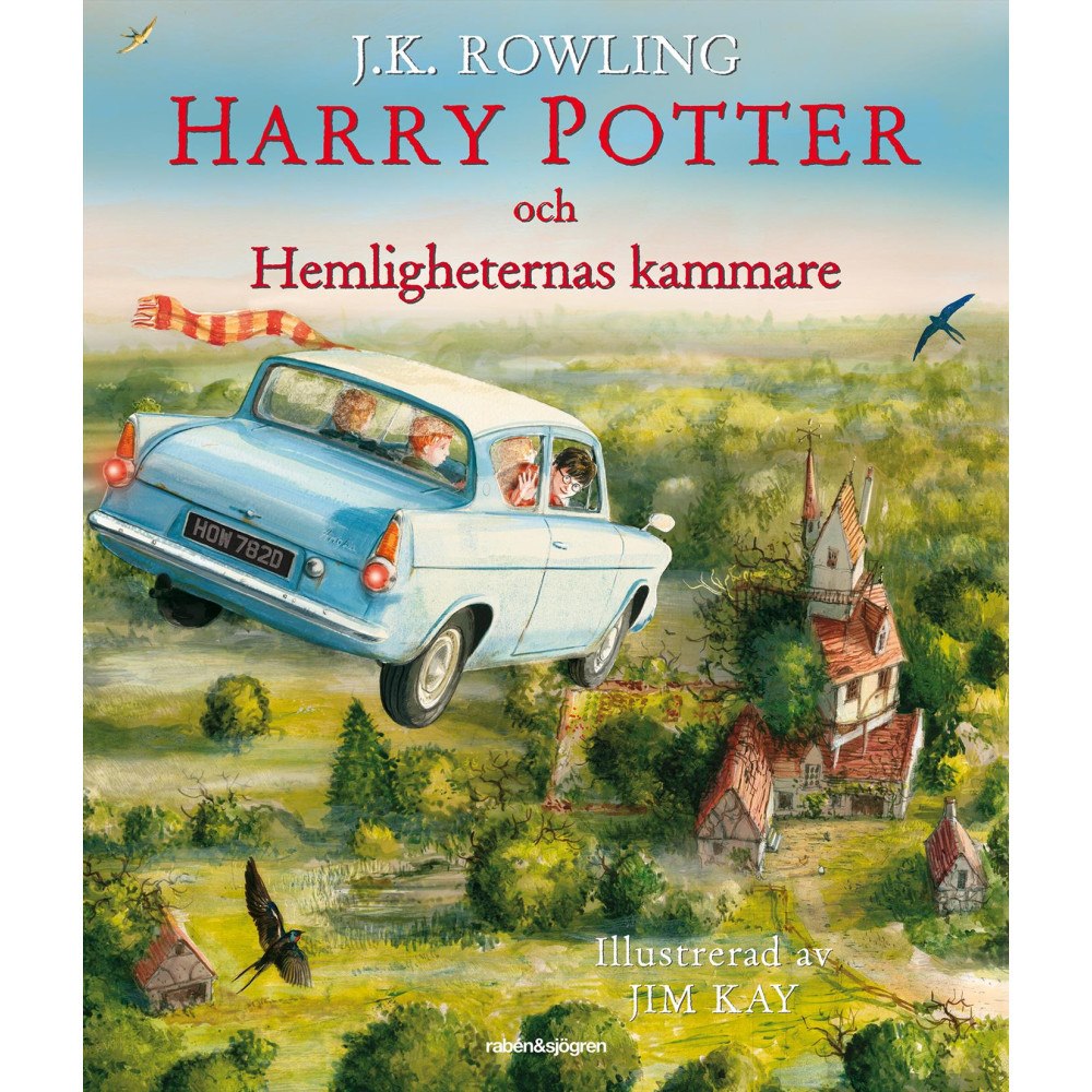 J. K. Rowling Harry Potter och hemligheternas kammare (inbunden) (Skadad)