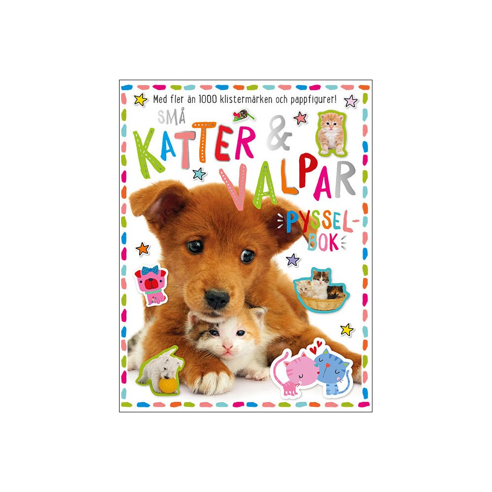 Tukan Förlag Små katter & valpar: pysselbok