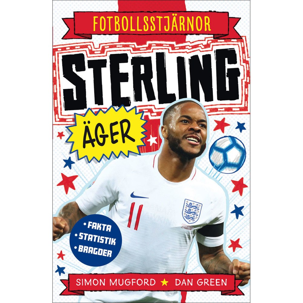 Tukan Förlag Fotbollsstjärnor : Sterling äger