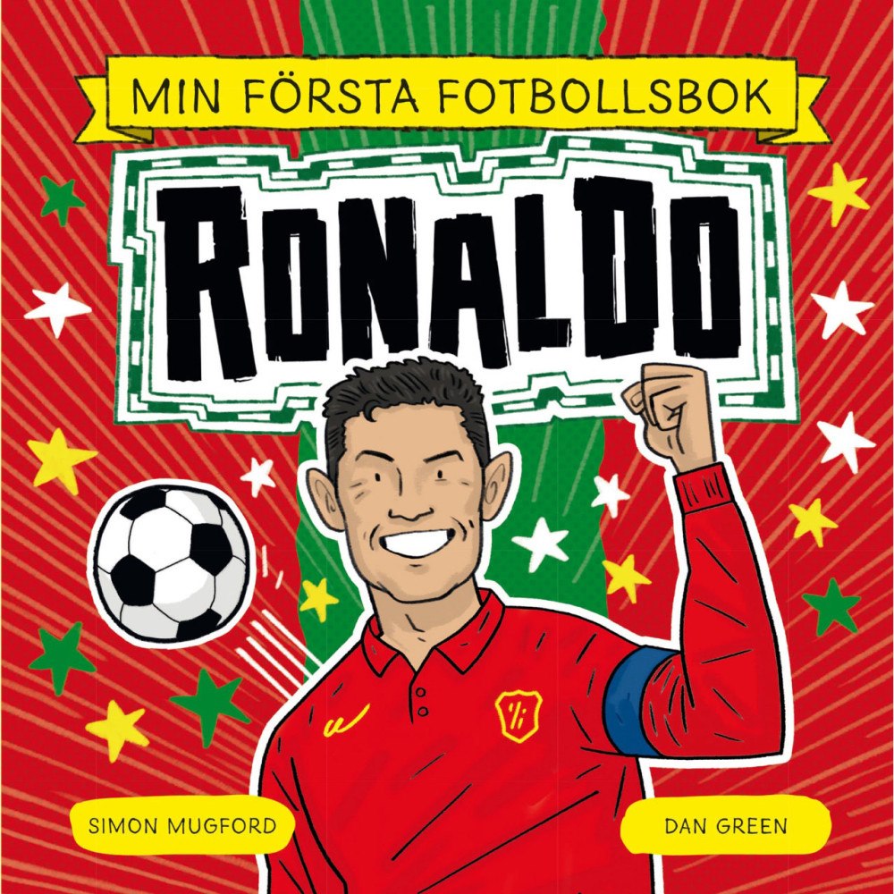 Tukan Förlag Fotbollsstjärnor : Min första fotbollsbok: Ronaldo