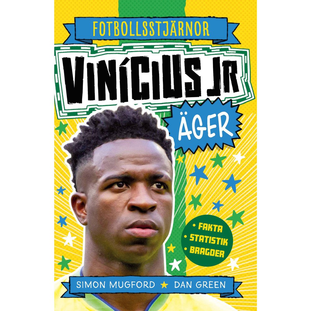 Tukan Förlag Fotbollsstjärnor : Vinicius Jr äger