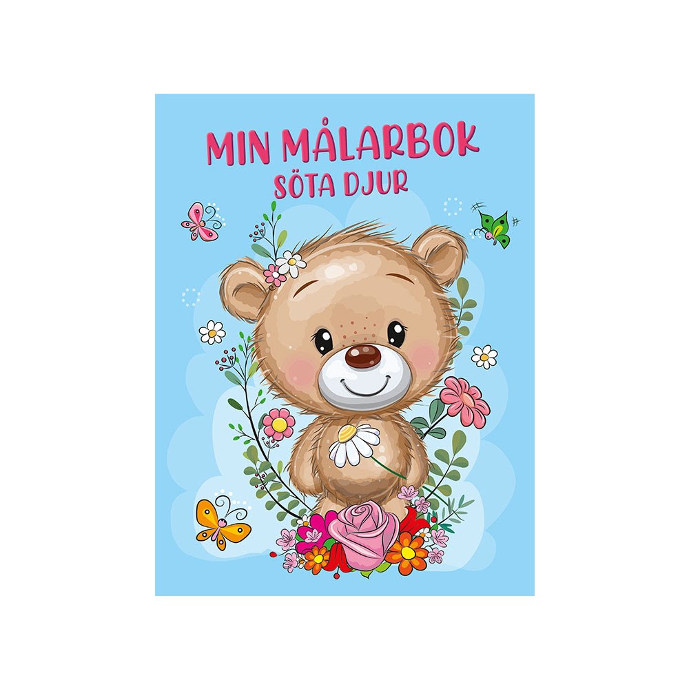 Tukan Förlag Min målarbok söta djur