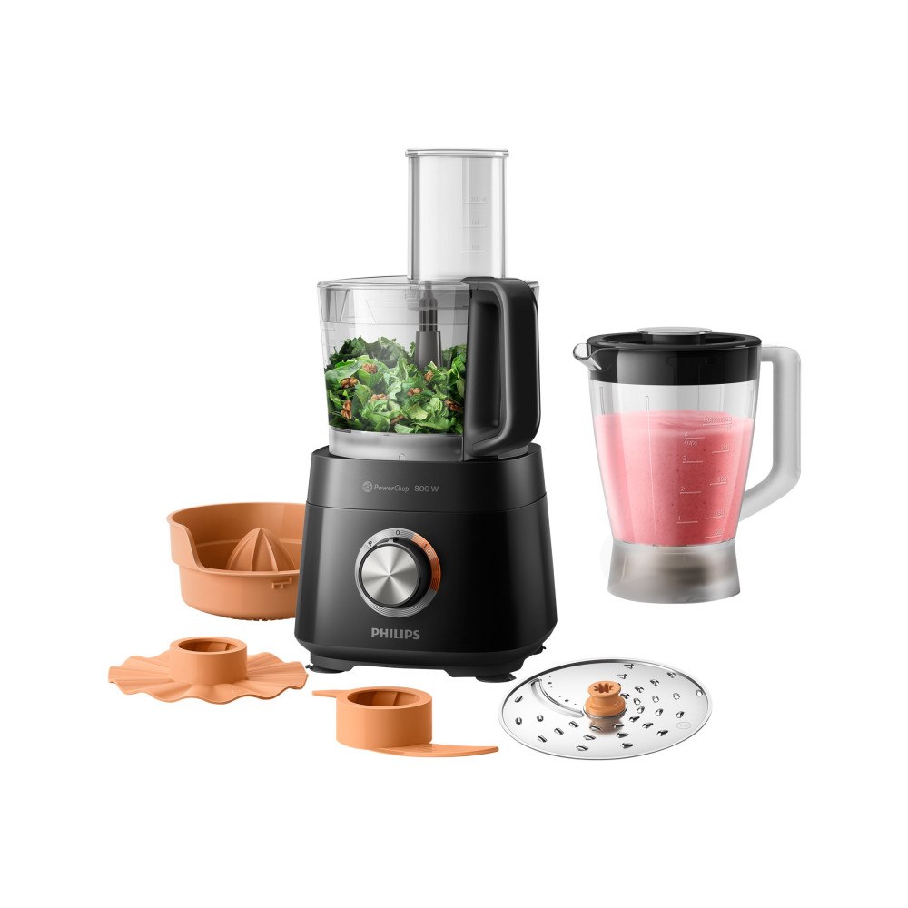 Philips Philips Viva Collection HR7510 - matberedare - 800 W - svart