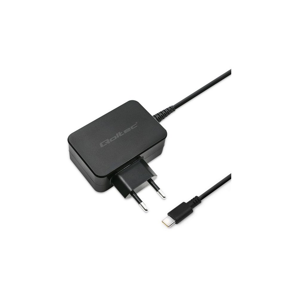 Qoltec Qoltec - strömadapter - 3-3,25A, 5-20V, PD, USB typ C - 65 Watt