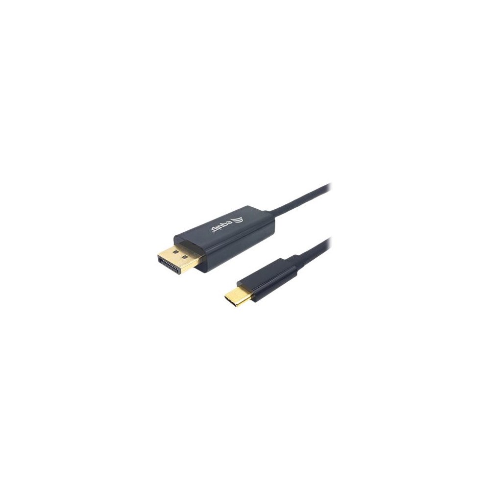 EQUIP Equip - videoadapterkabel - 24 pin USB-C till DisplayPort - 3 m