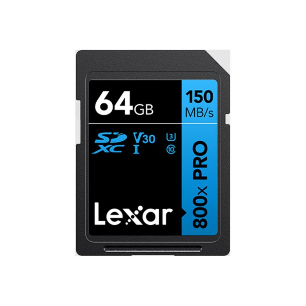 LEXAR Lexar High Performance PRO BLUE Series - flash-minneskort - 64 GB - SDXC UHS-I