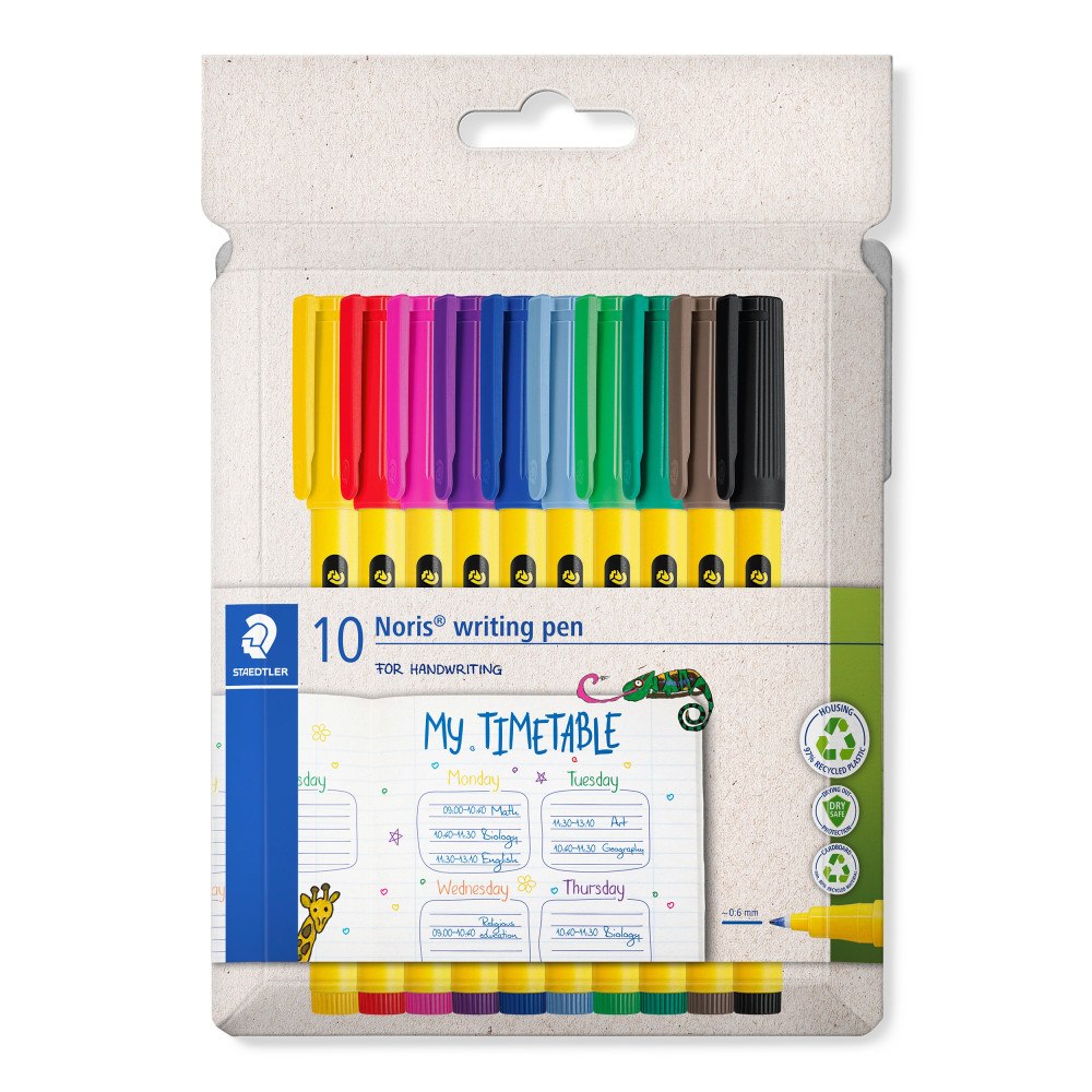 Staedtler A/S Noris Writing pen 10 colors