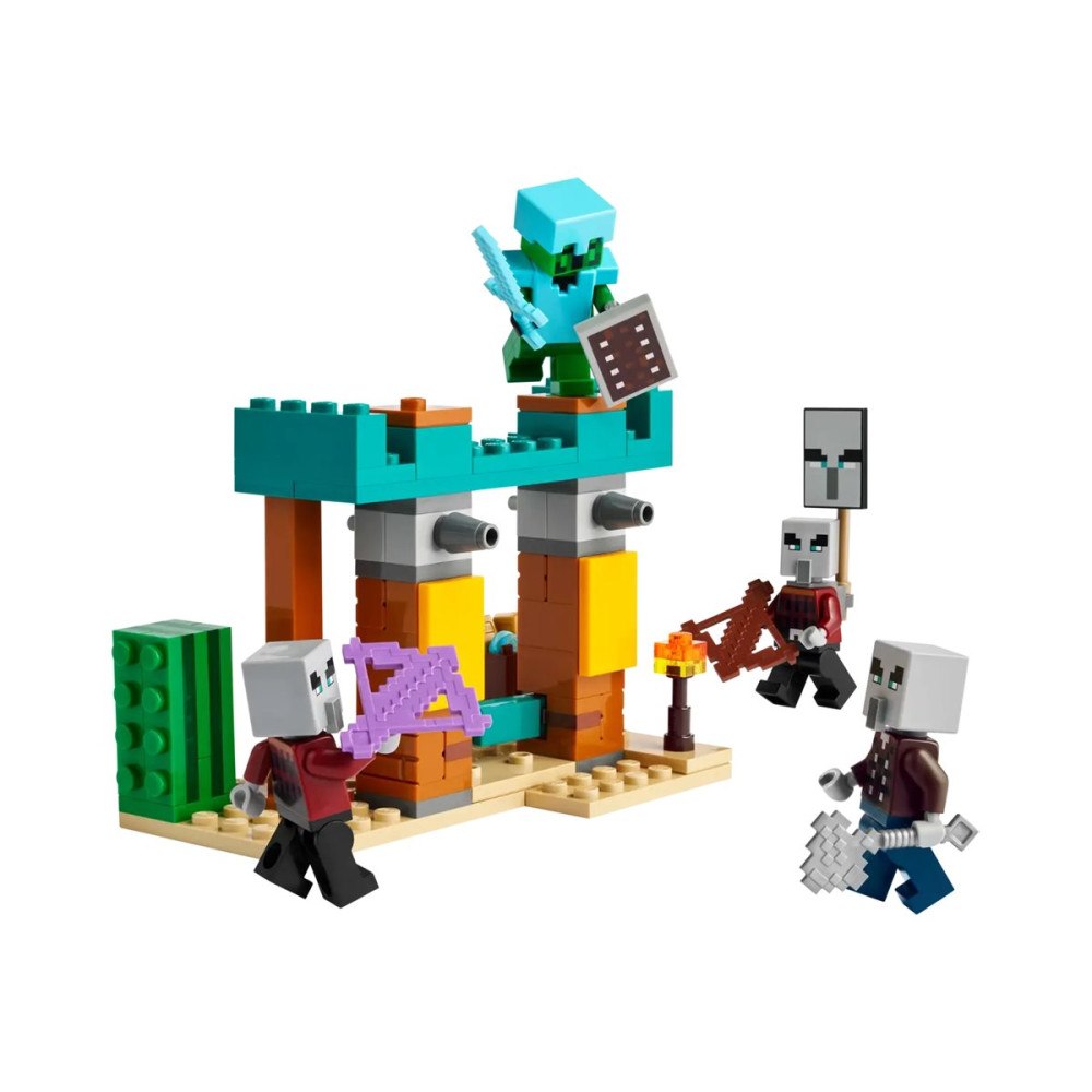 LEGO LEGO Minecraft 21267 - The Illager Desert Patrol - byggsats