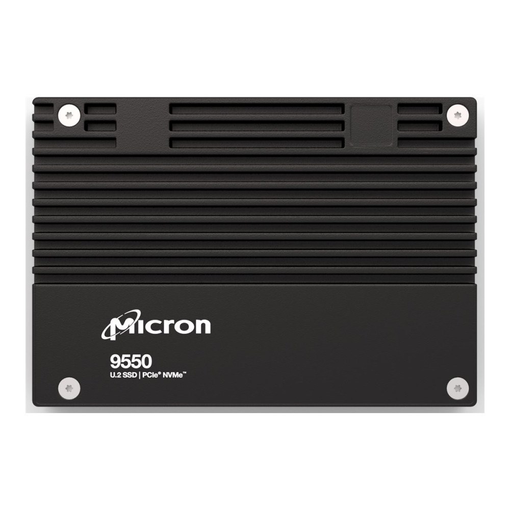 MICRON Micron 9550 PRO - SSD - Företag, läsningsintensivt - 7.68 TB - U.2 PCIe 5.0 x4 (NVMe) - TAA-kompatibel