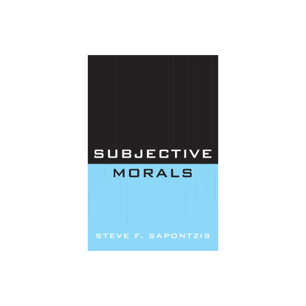 University press of america Subjective Morals (häftad, eng)