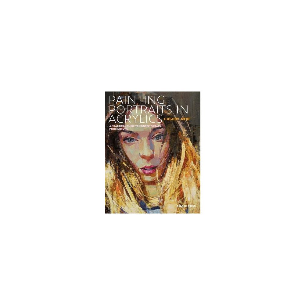 Hashim Akib Painting Portraits in Acrylics (pocket, eng)