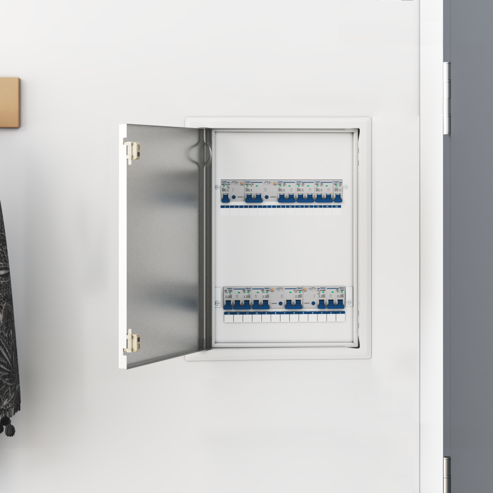 vidaXL Åtkomstpanel Vit 30 x 40 cm Stål