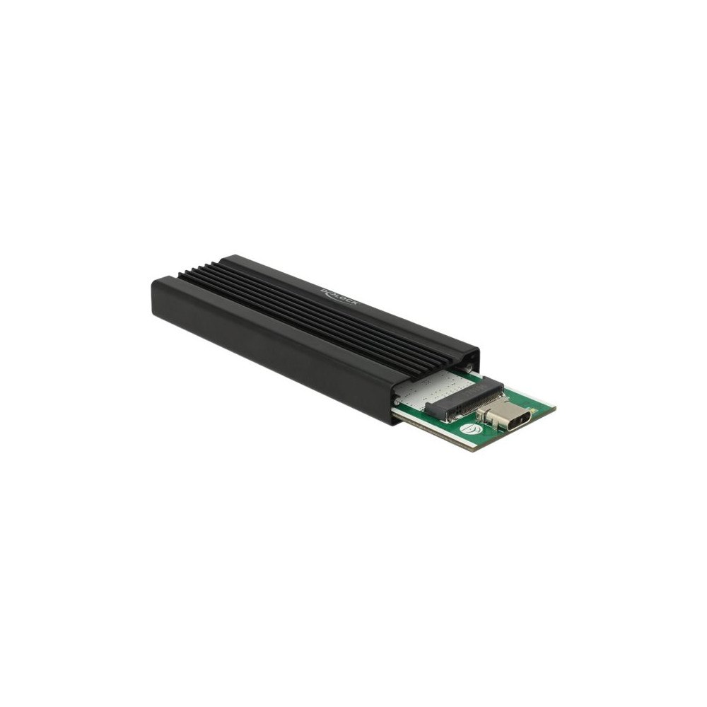 DeLOCK Delock - förvaringslåda - M.2 Card - USB 3.1 (Gen 2)