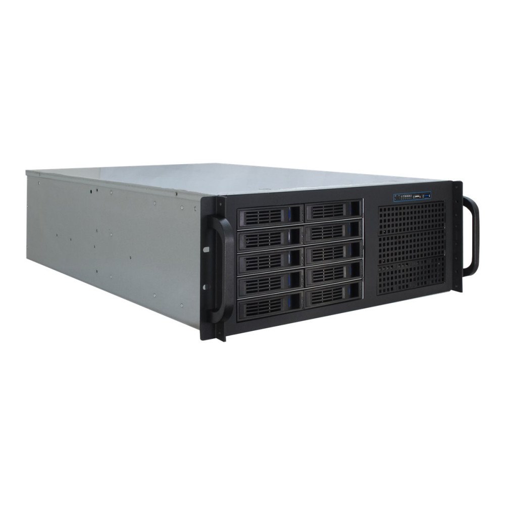 Inter-Tech Elektronik Handels Inter-Tech IPC 4U-4410 - kan monteras i rack - 4U - utökad ATX/SSI EEB