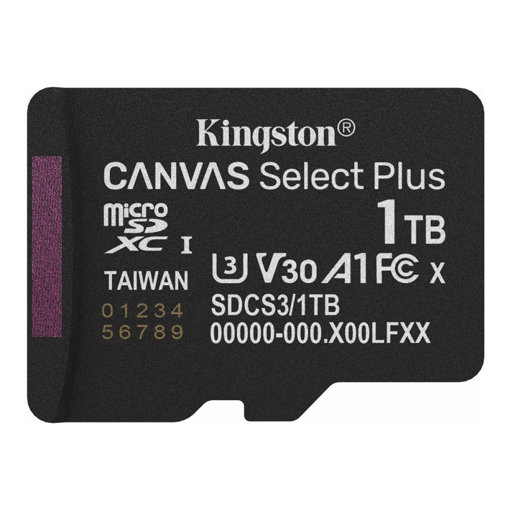 Kingston Kingston Canvas Select Plus - flash-minneskort - 1 TB - mikroSDXC UHS-I