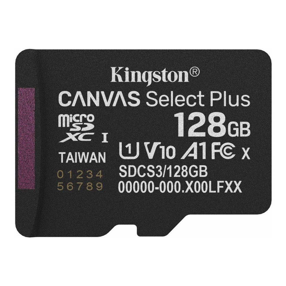 Kingston Kingston Canvas Select Plus - flash-minneskort - 128 GB - mikroSDXC UHS-I