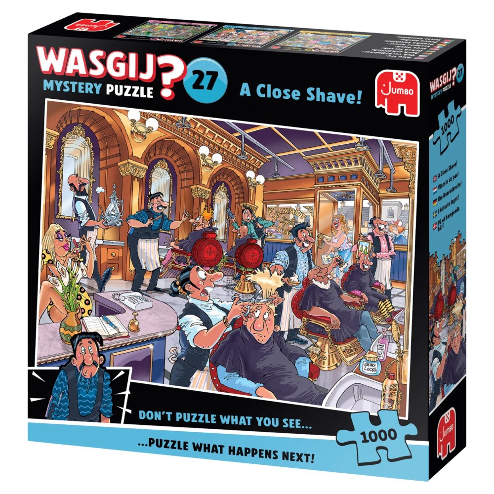 Jumbo Pussel Wasgij Mystery 27 The Hairdressers 1000bit