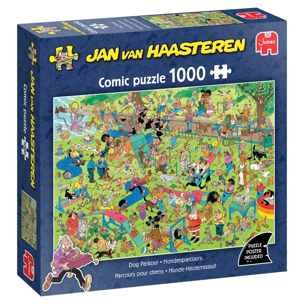 Jumbo Jan van Haasteren Dog Parcour 1000bit