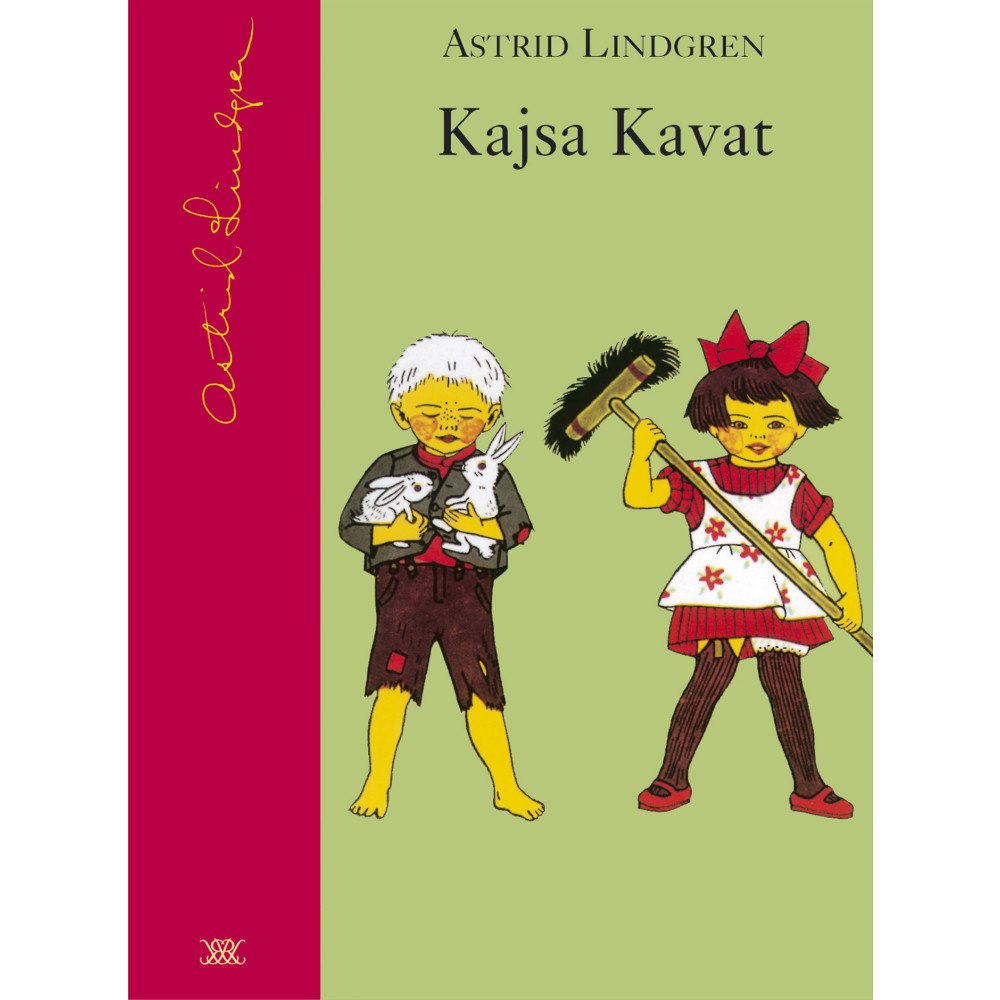 Astrid Lindgren Kajsa Kavat (bok, halvklotband)