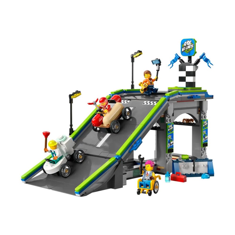 LEGO LEGO City 60460 - No Limits: Race Car Ramp Track - byggsats