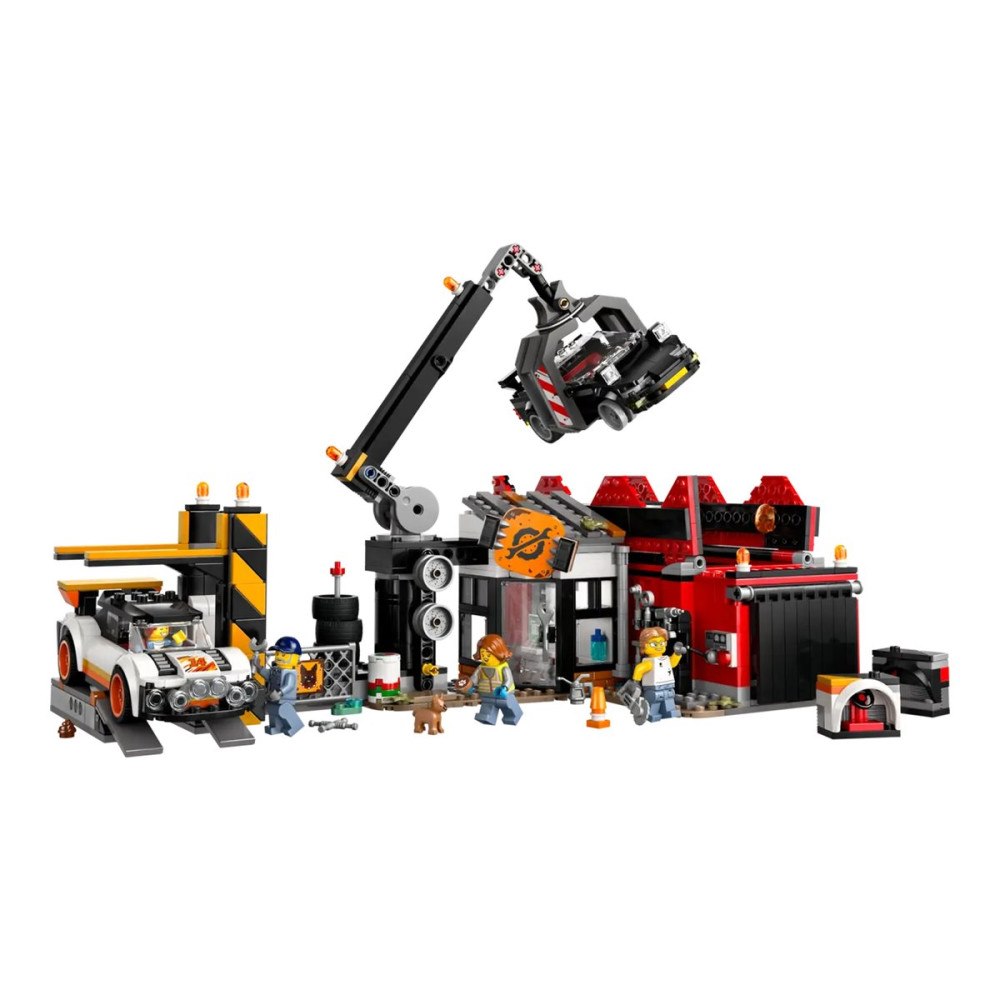 LEGO LEGO City 60472 - Scrapyard with Cars - byggsats