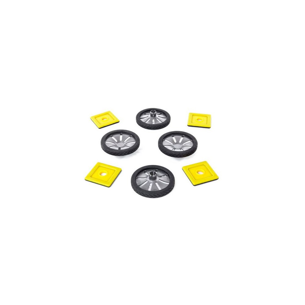 POLYDRON Polydron Magnetiskt hjulset 8/fp