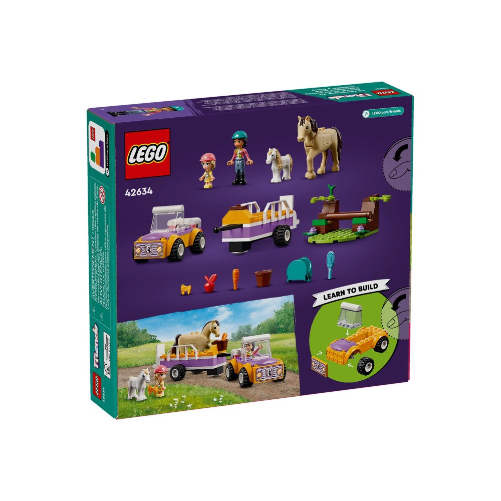 LEGO LEGO Friends 42634 - Horse and Pony Trailer - byggsats