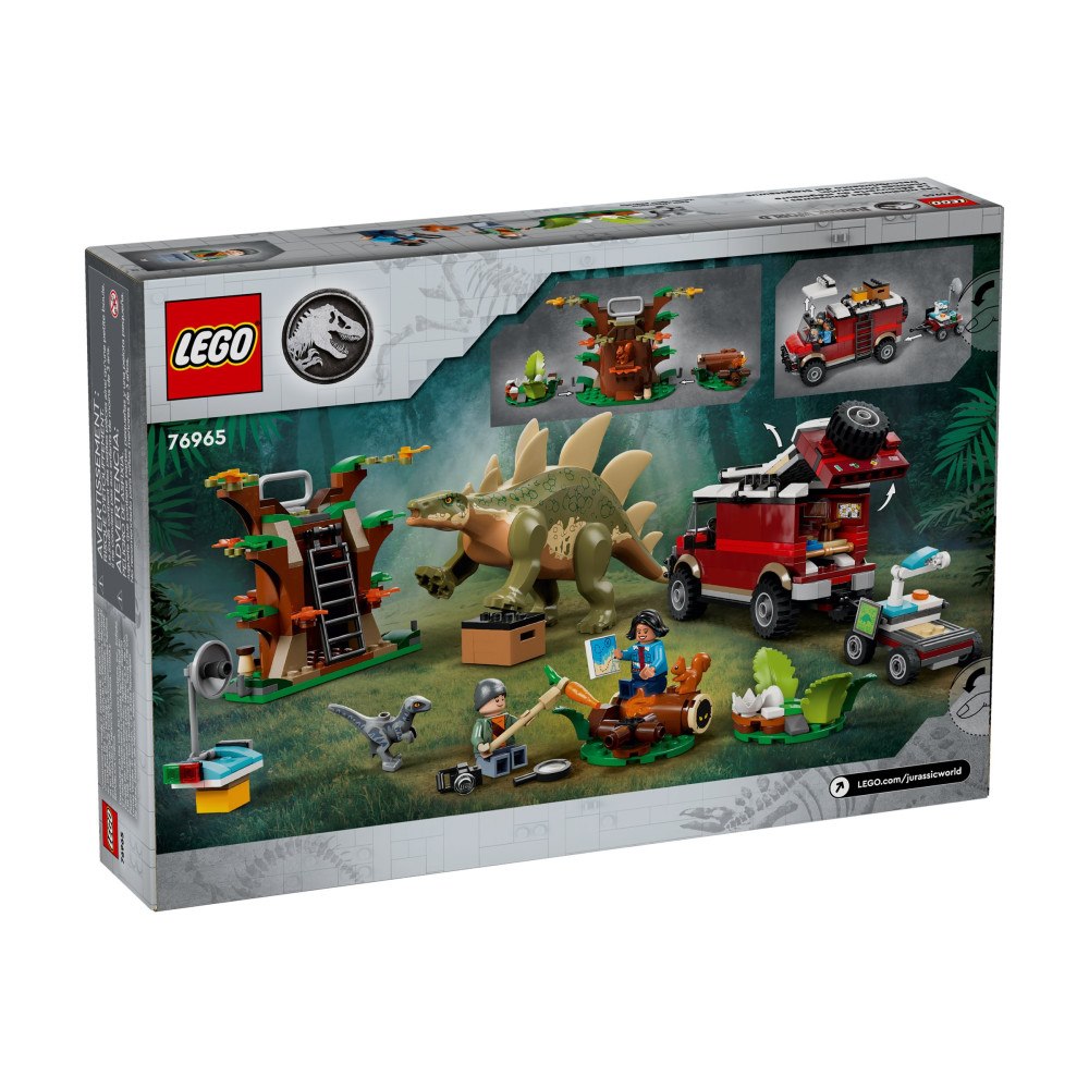 LEGO LEGO Jurassic World 76965 - Dinosauriemissioner: Stegosaurusupptäckt - byggsats