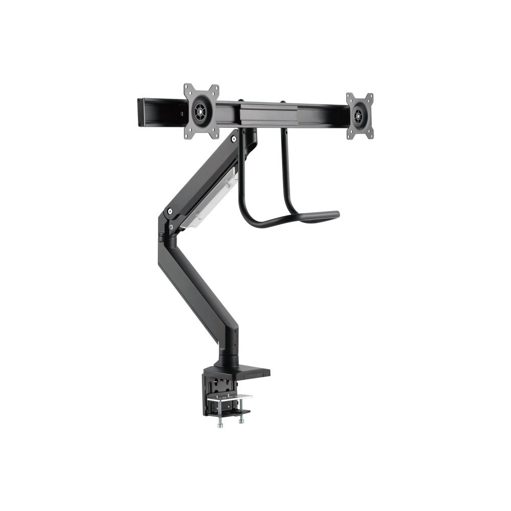 Gembird Gembird MA-DA2-04 monteringssats - justerbar arm - för 2 LCD/plasmapaneler - svart