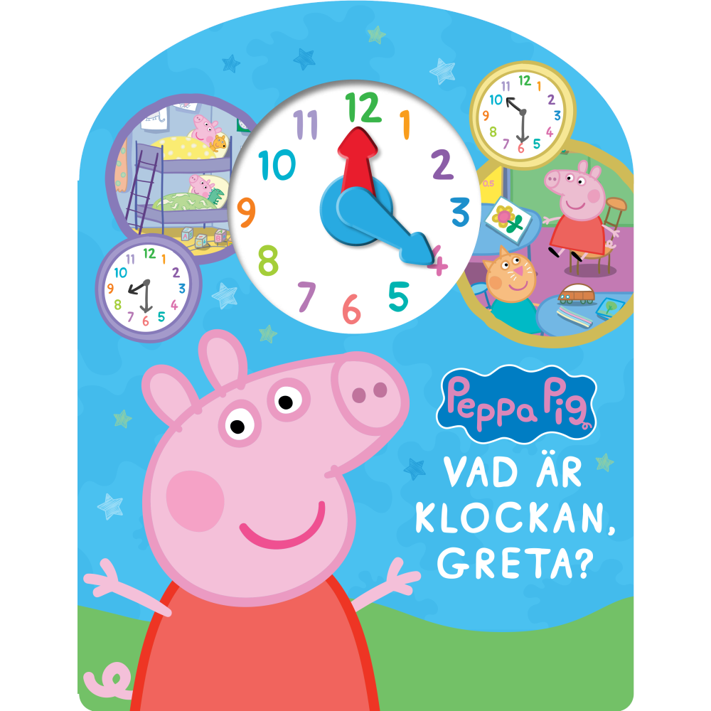 Neville Astley Vad är klockan, Greta? (bok, board book)