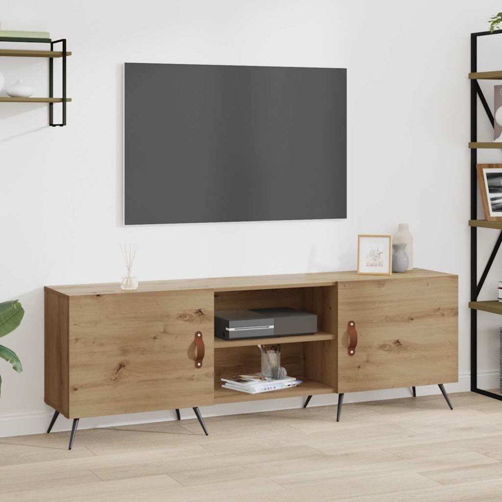 vidaXL TV-skåp artisan ek 150 x 30 x 50 cm Konstruerat trä