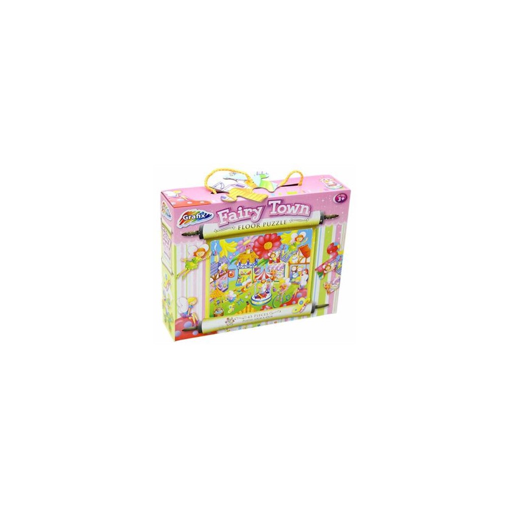 66 Books Ltd Floor Puzzle 45pc: Fairy Town